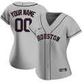 MLB Women’s Houston Gray Jersey - Gray