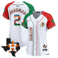 MLB Women’s Houston Mexico Vapor Premier Limited Jersey V4