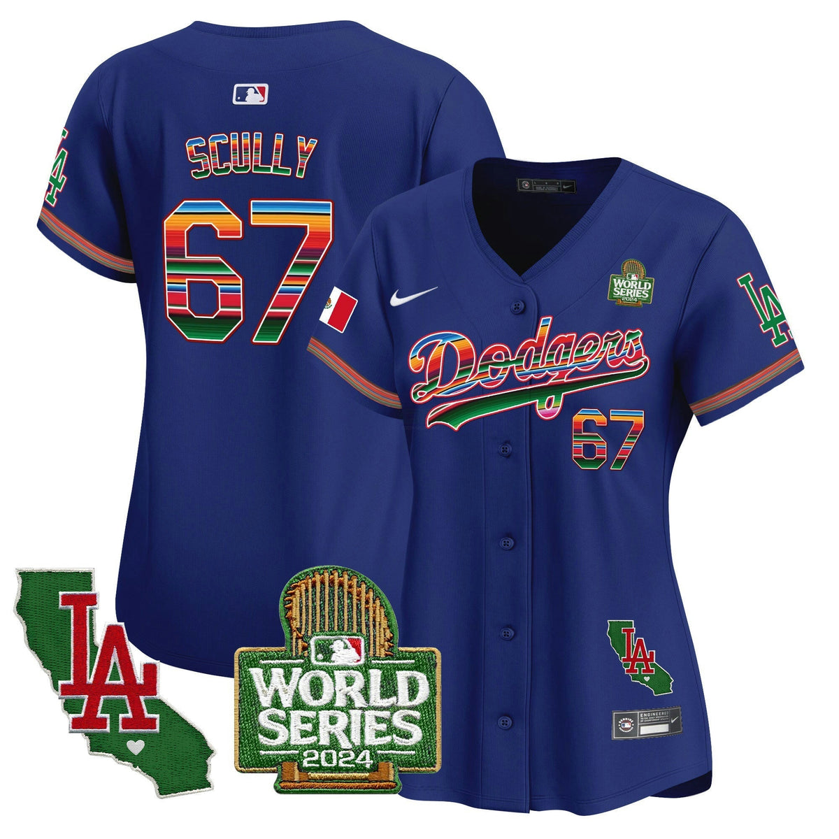 MLB Women’s Mexico 2024 World Series Vapor Premier Limited Jersey V2