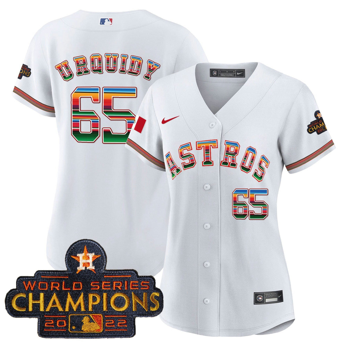 MLB Houston Astros Women’s Mexico Baseball Limited Jersey