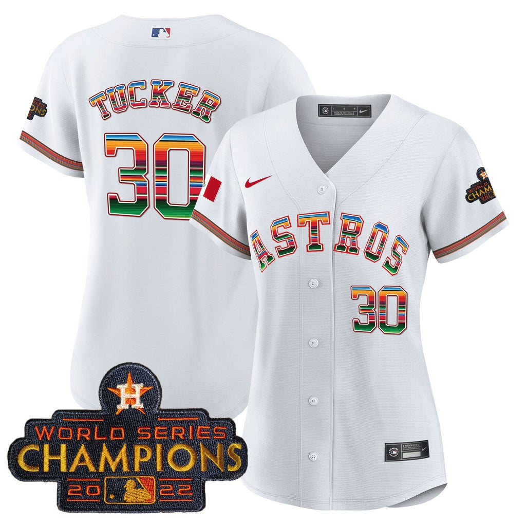 MLB Houston Astros Women’s Mexico Baseball Limited Jersey