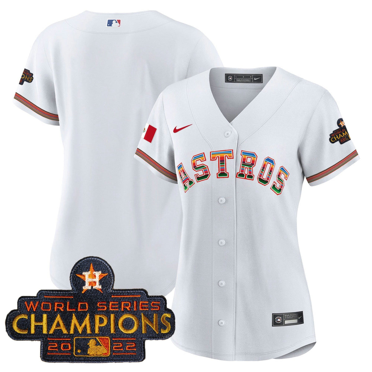 MLB Houston Astros Women’s Mexico Baseball Limited Jersey