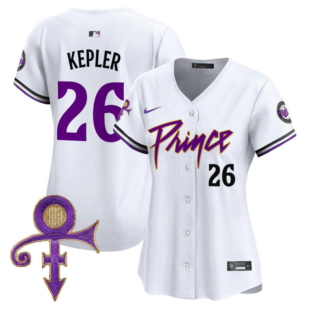 MLB Women’s Minnesota Prince Patch Vapor Premier Limited Jersey