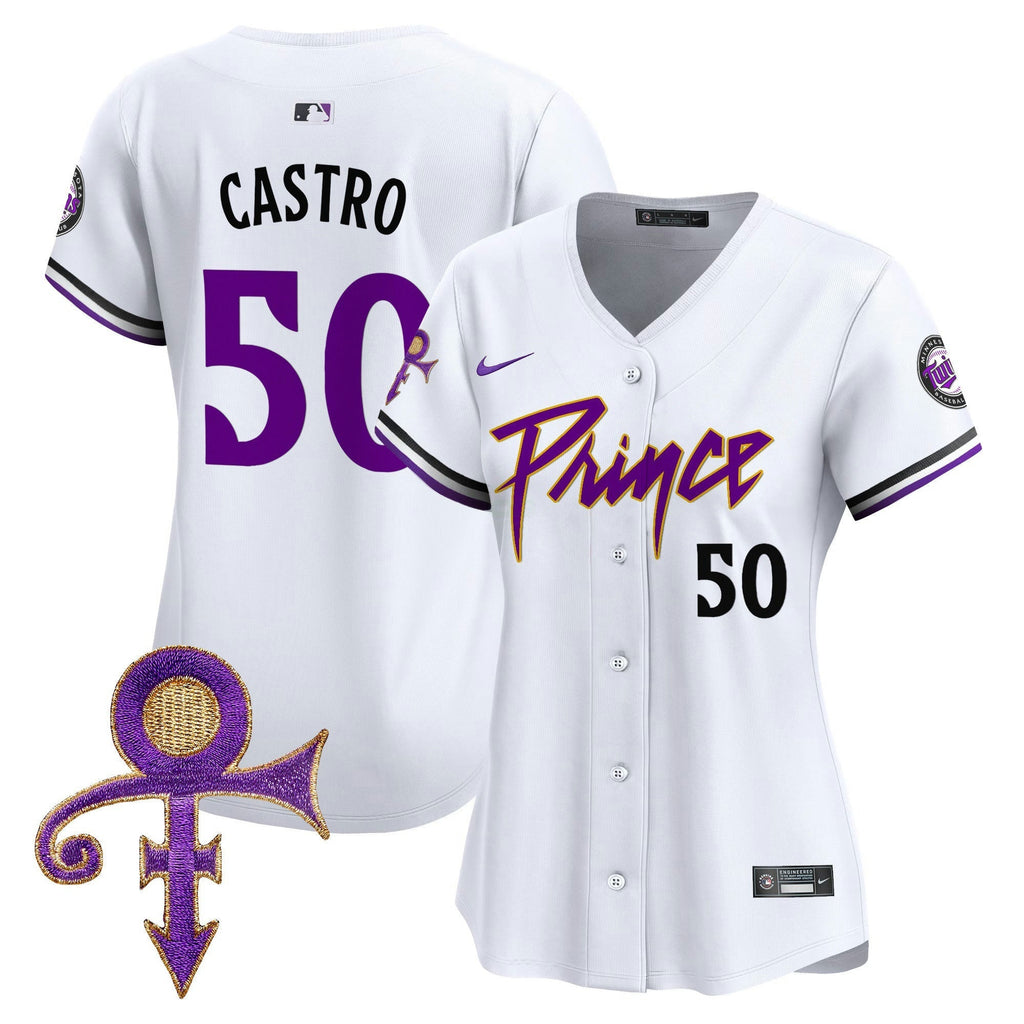 MLB Women’s Minnesota Prince Patch Vapor Premier Limited Jersey
