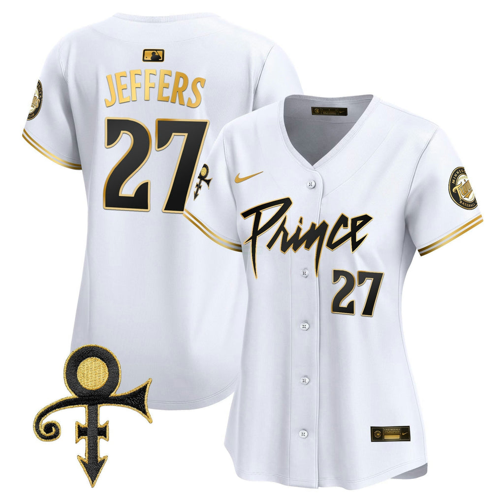 MLB Women’s Minnesota Prince Patch Vapor Premier Limited Jersey V4