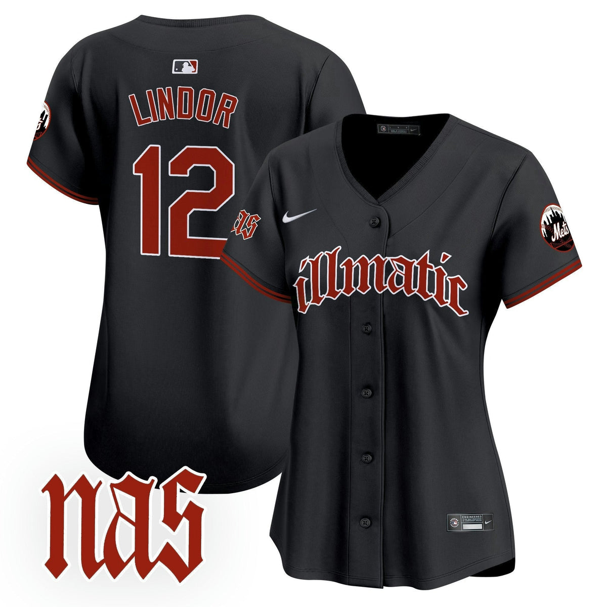 MLB Women’s Nas Illmatic Vapor Premier Limited Jersey