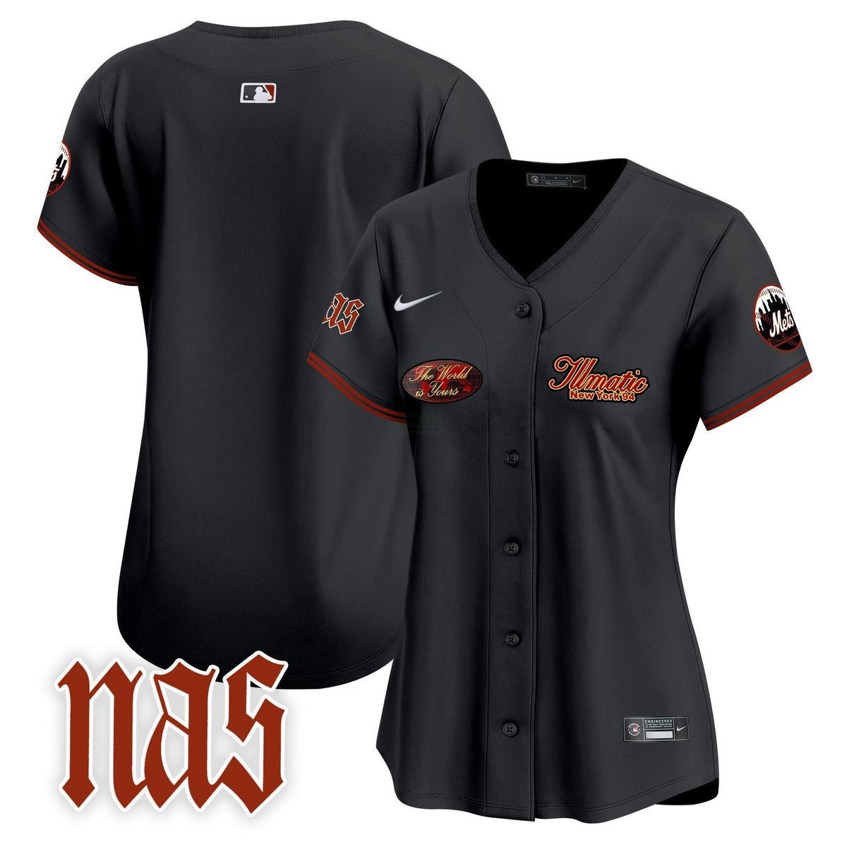 MLB Women’s Nas Illmatic Vapor Premier Limited Jersey V2