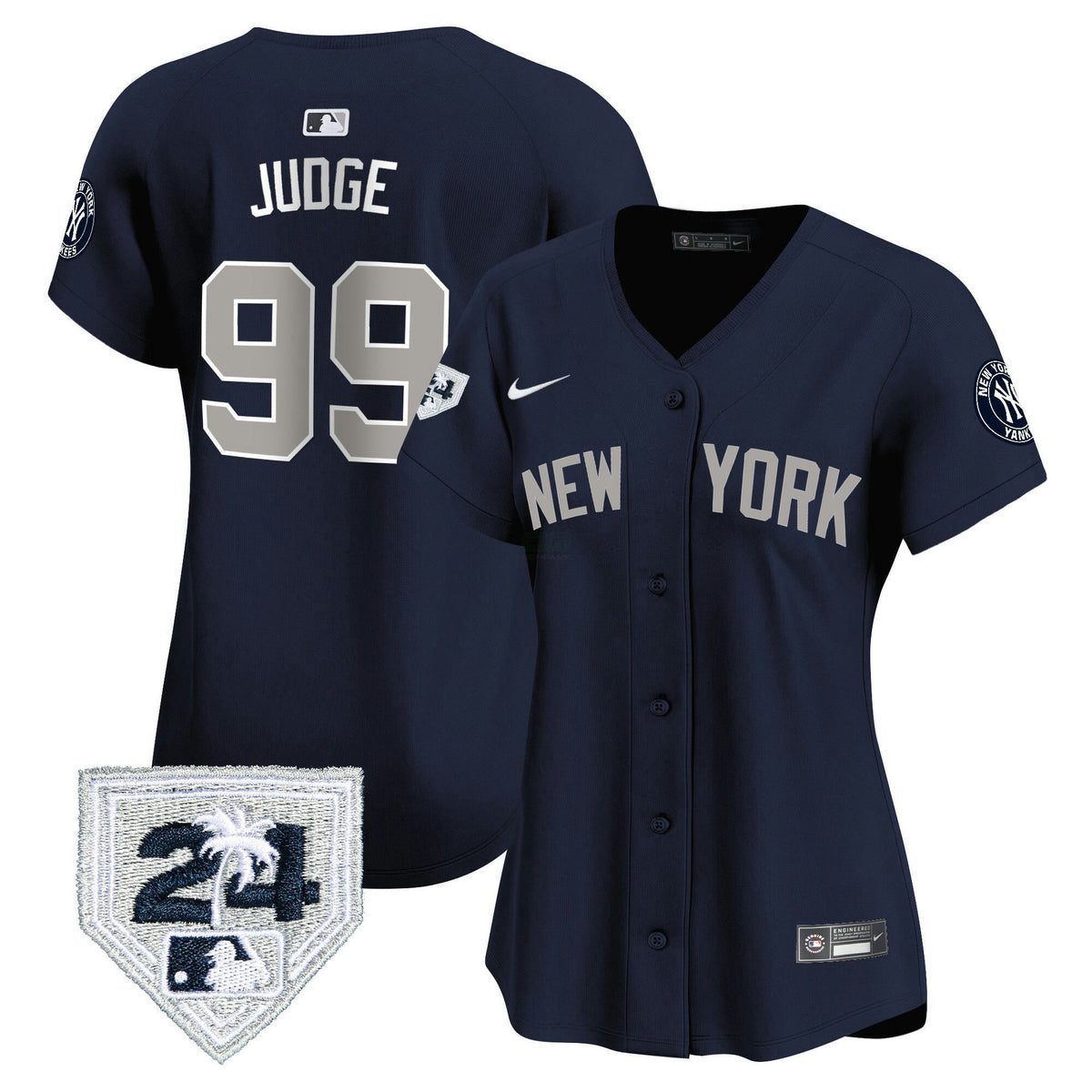 MLB Women’s New York 2024 Spring Training Patch Vapor Premier Limited Jersey V2