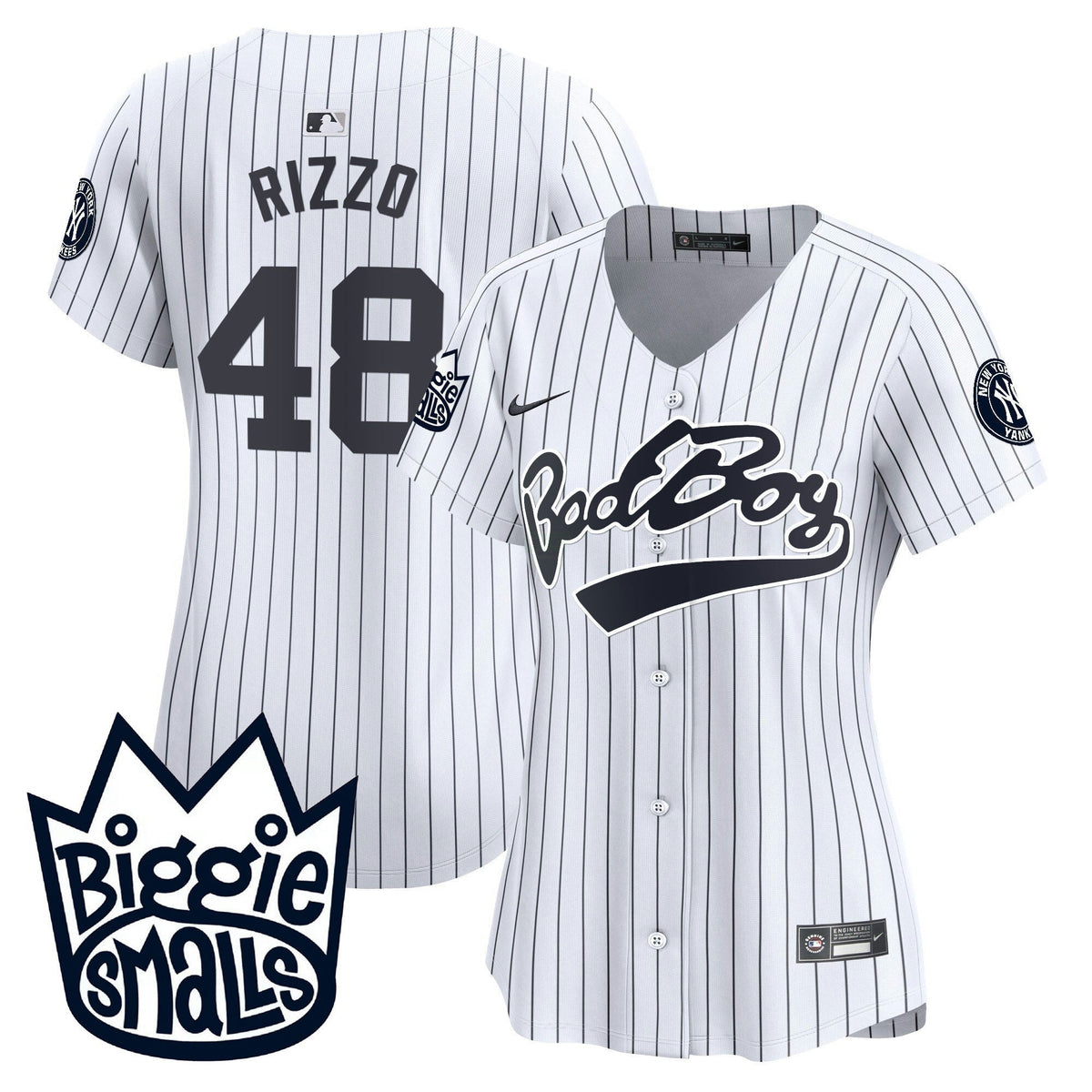 MLB Women’s New York Biggie Smalls Vapor Premier Limited Jersey