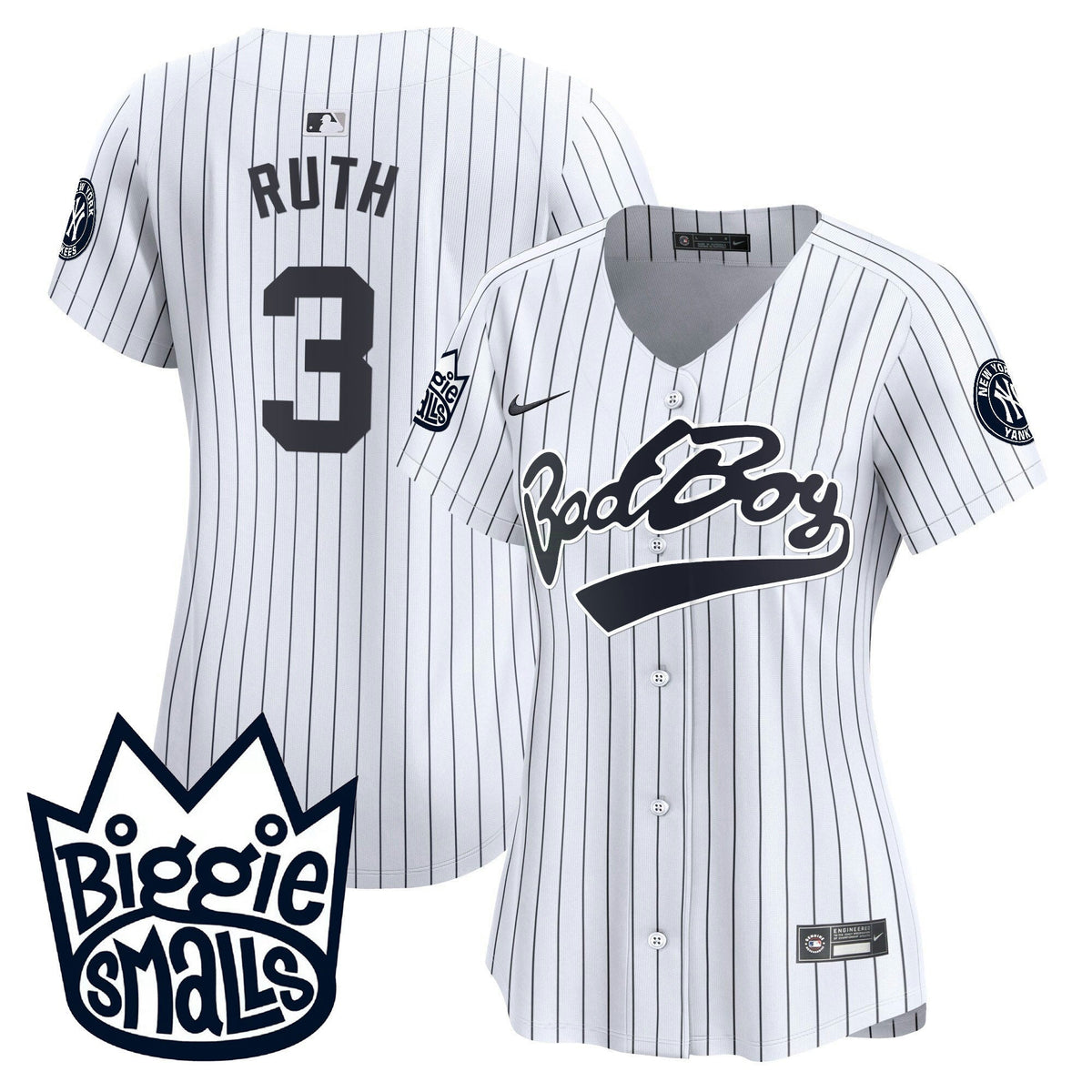 MLB Women’s New York Biggie Smalls Vapor Premier Limited Jersey