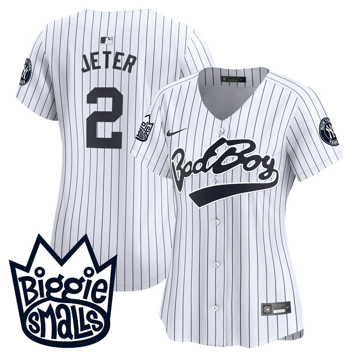 MLB Women’s New York Biggie Smalls Vapor Premier Limited Jersey