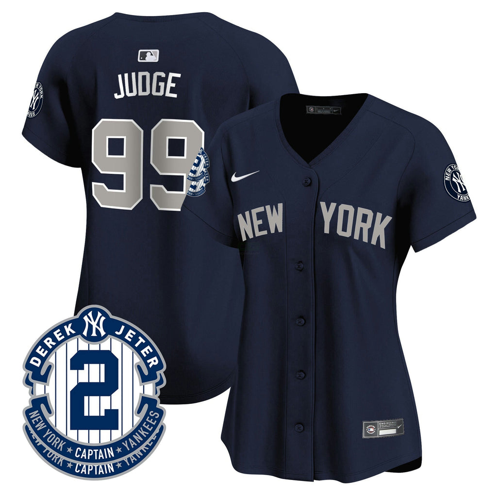 MLB Women’s New York Derek Jeter Patch Vapor Premier Limited Jersey