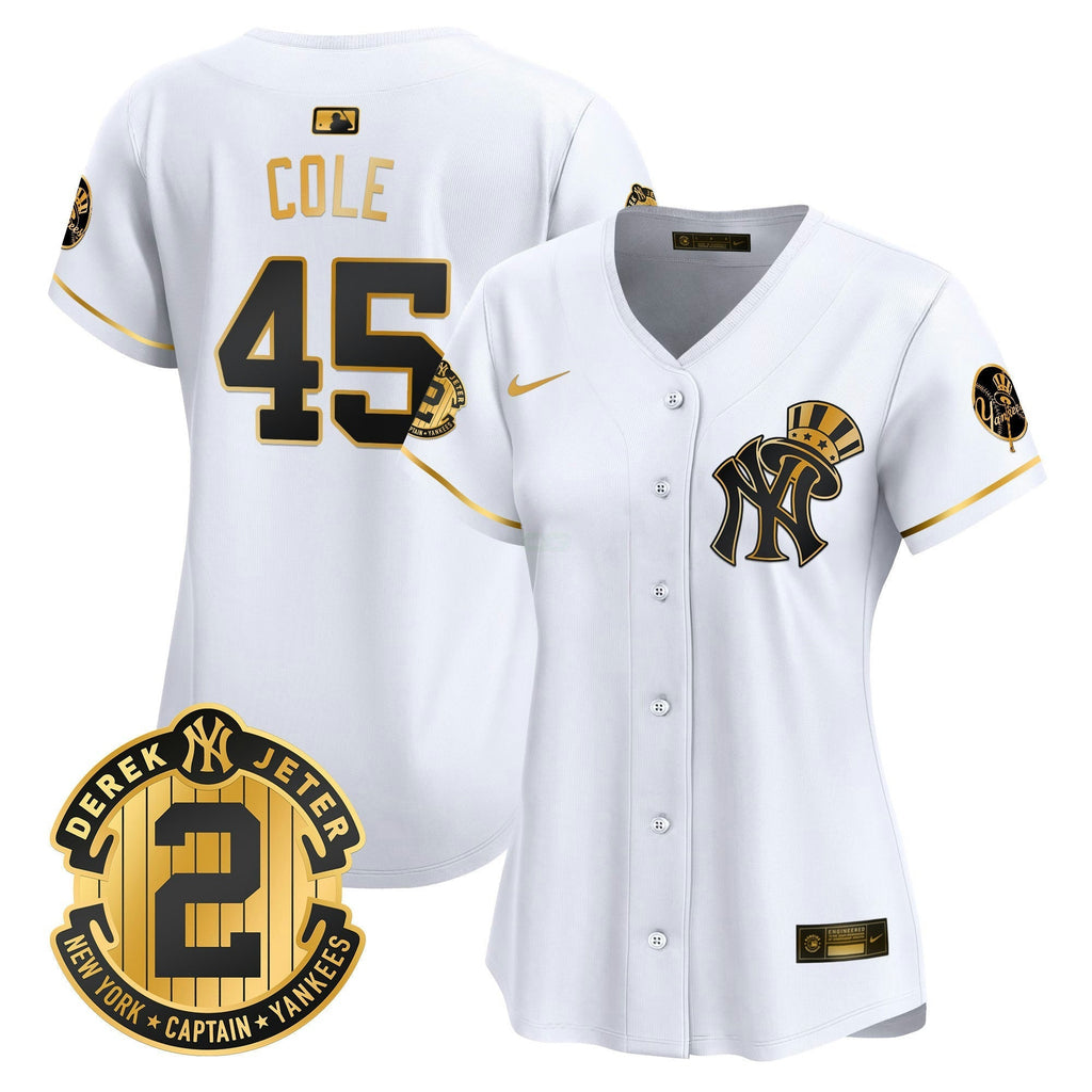 MLB Women’s New York Derek Jeter Patch Vapor Premier Limited Jersey V2