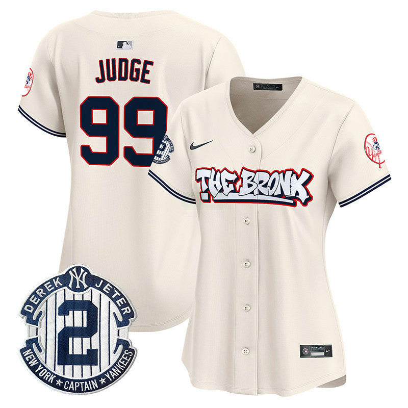 MLB Women’s New York The Bronx Graffiti Vapor Premier Limited Jersey V2