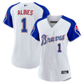 MLB Women’s Ozzie Albies Atlanta 2023 City Connect Jersey - Ozzie Albies