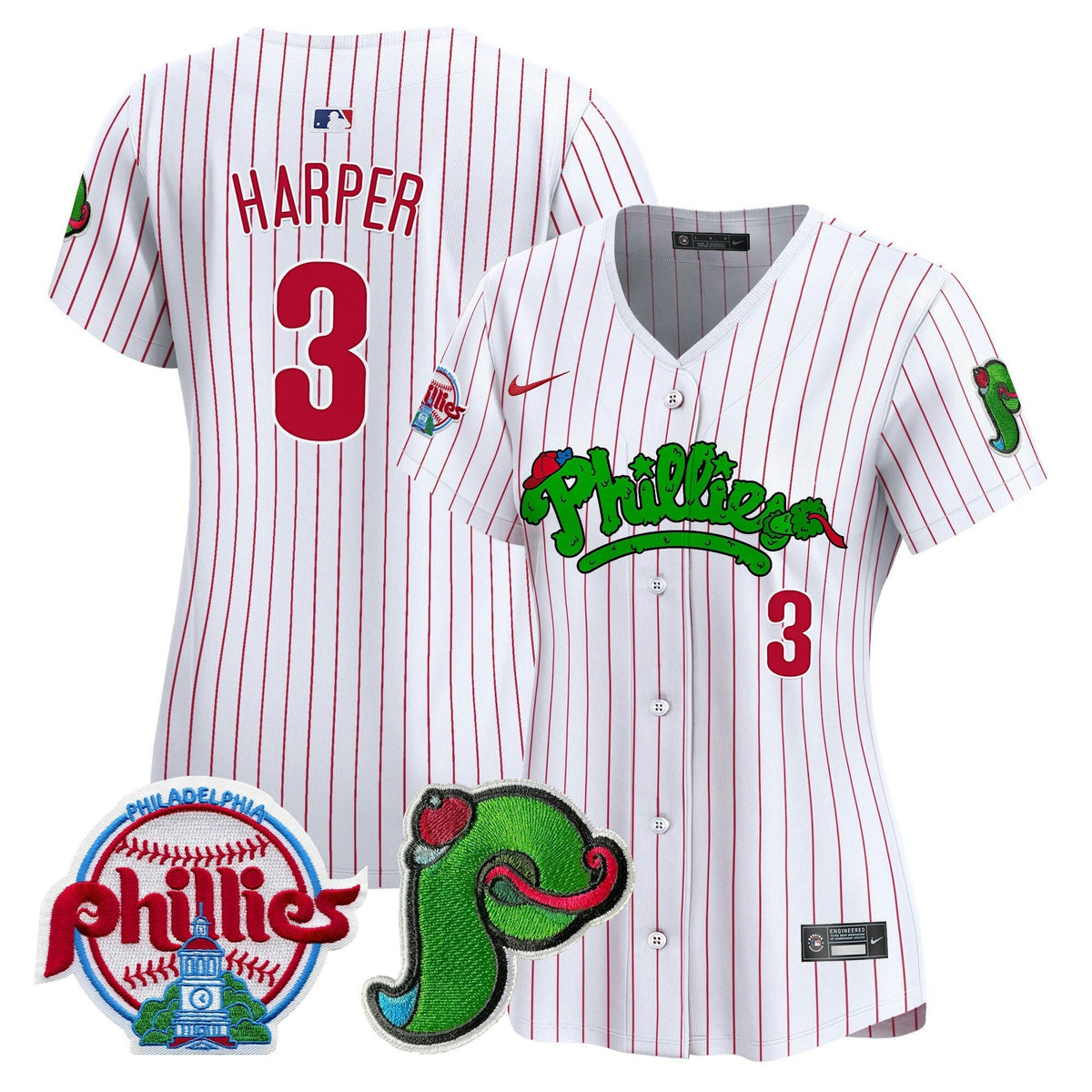 MLB Women’s Phanatic Patch Vapor Premier Limited Jersey V4