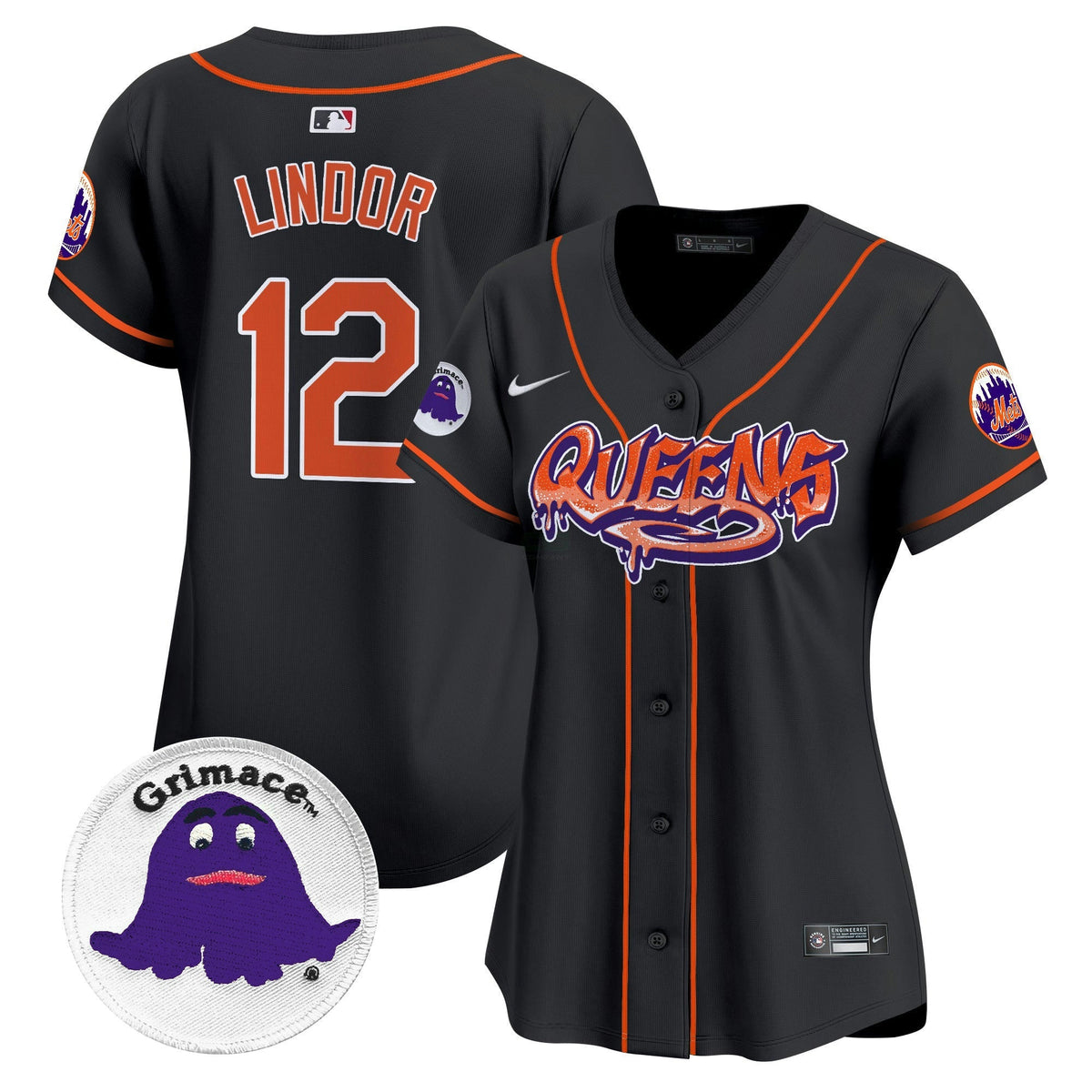 MLB Women’s Queens Graffiti Vapor Premier Limited Jersey
