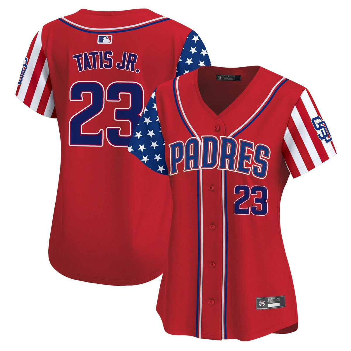 MLB Women’s San Diego 2025 Independence Day Vapor Premier Limited Jersey