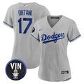 MLB Women’s Shohei Ohtani Vin Scully Patch Jersey