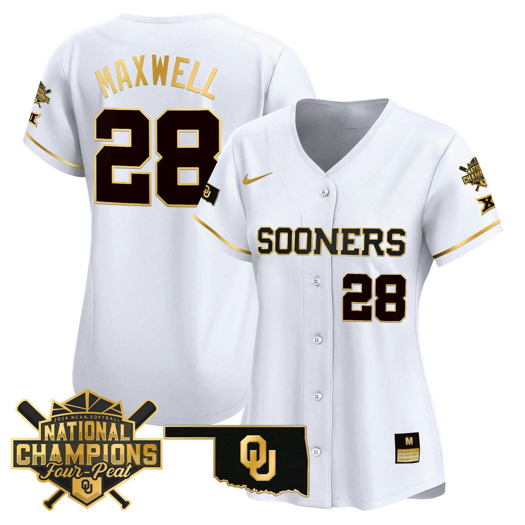 MLB Oklahoma Sooners Women’s size – Oklahoma Women’s Champions Patch Vapor Premier Limited Jersey V2