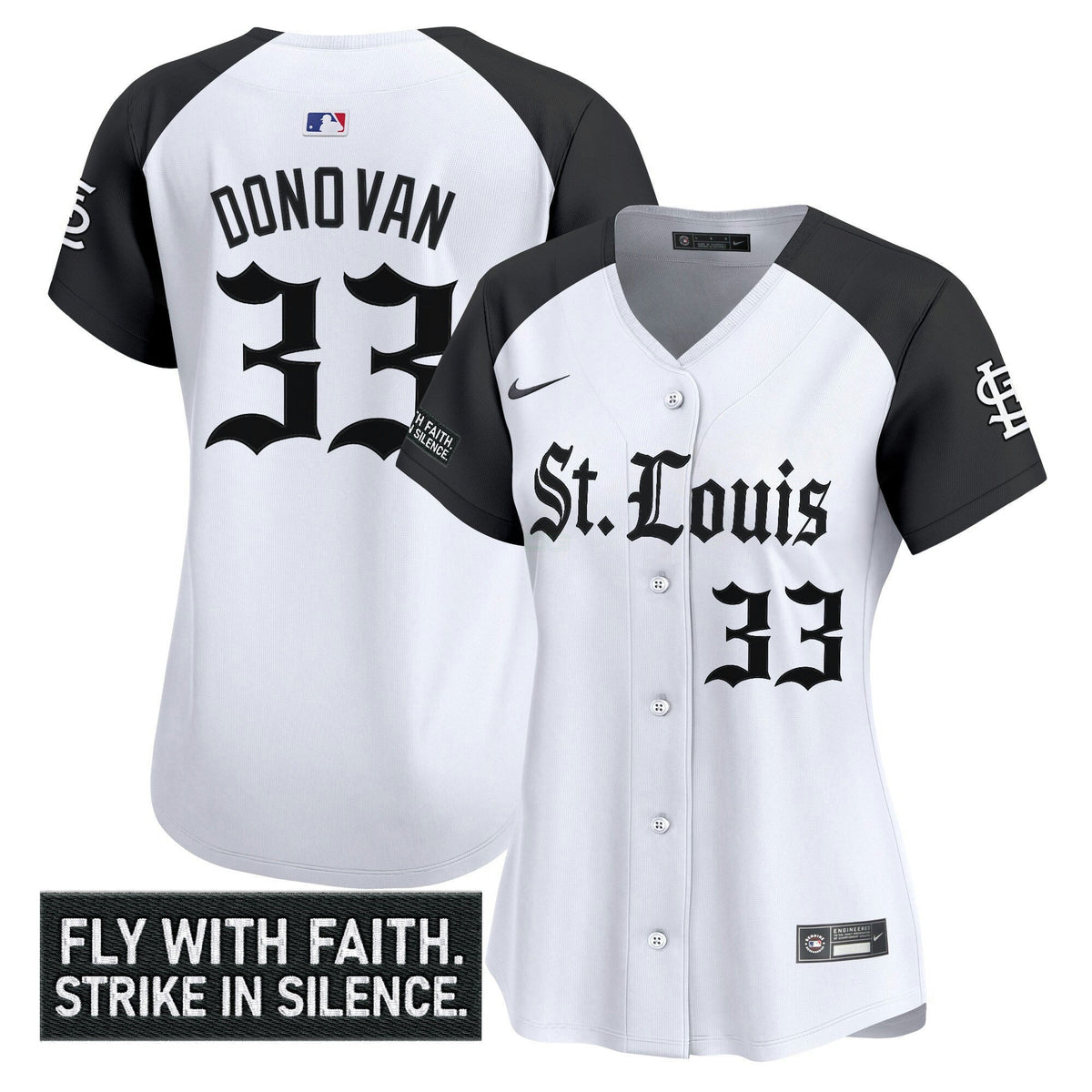 MLB Women’s St. Louis ‘Gothic Legacy Edition’ Vapor Premier Limited Jersey