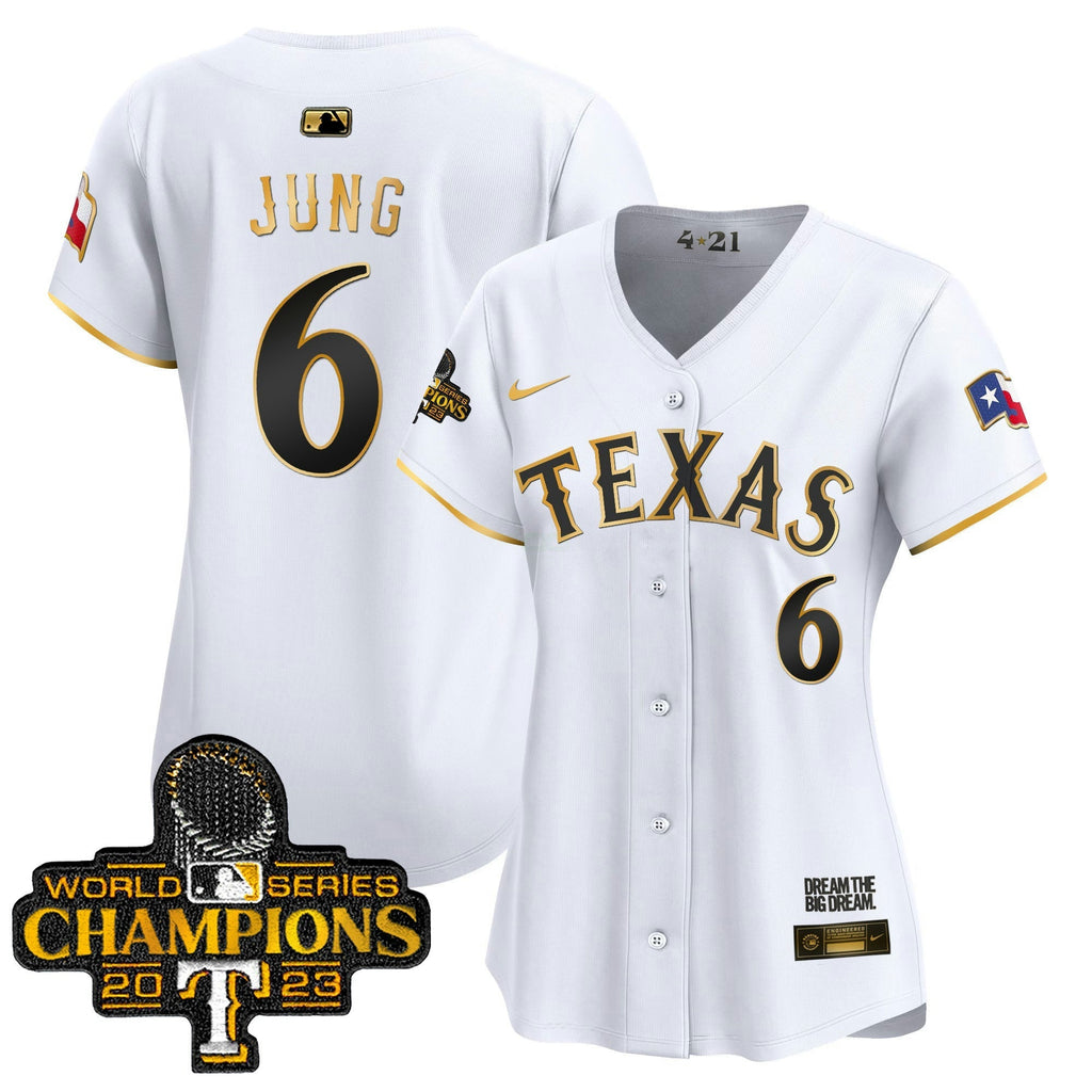 MLB Women’s Texas 2023 World Series Champions City Connect Vapor Premier Limited Jersey