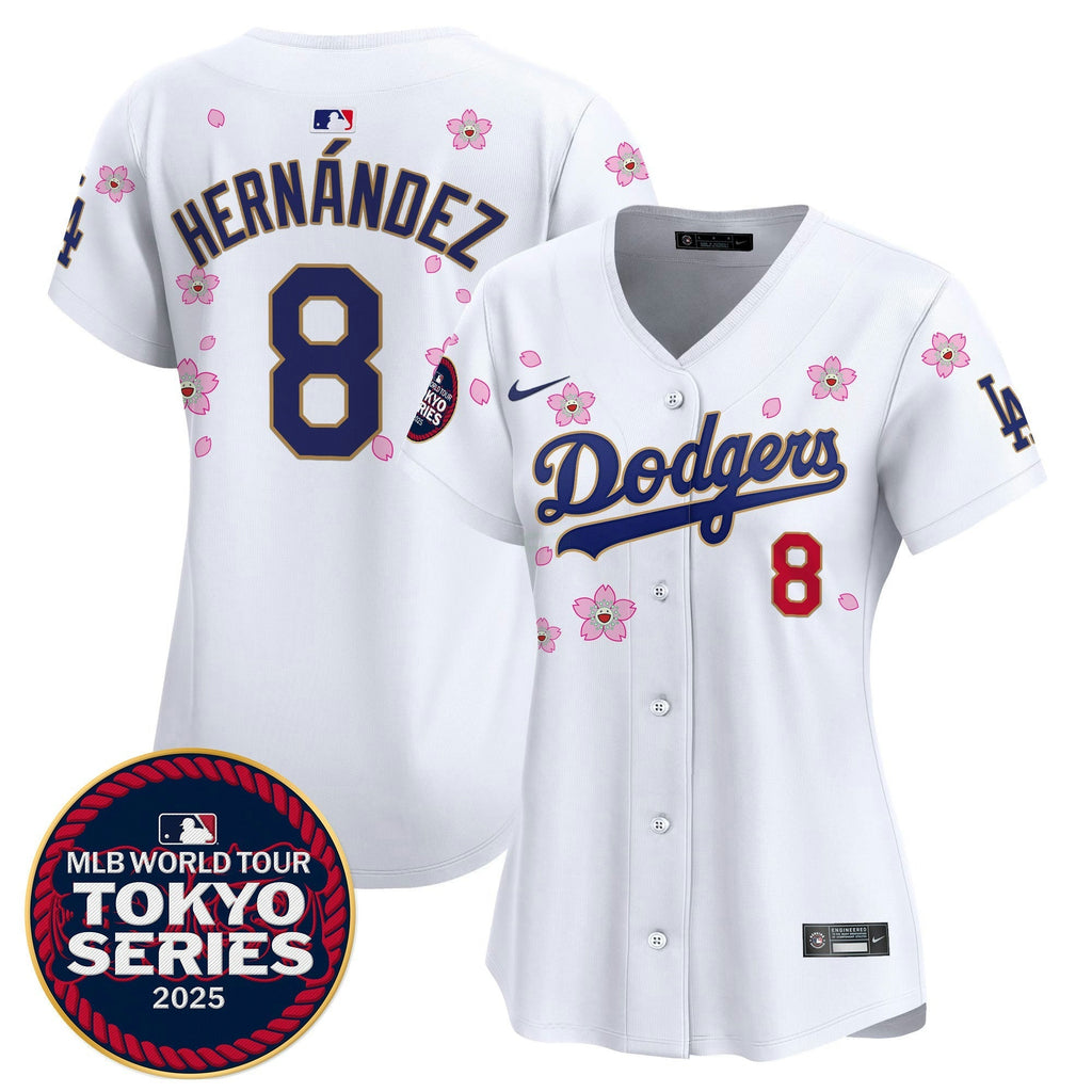MLB Women’s Tokyo Series 2025 Gold Trim Vapor Premier Limited Jersey – Stitched