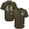 MLB Yordan Alvarez Houston Salute To Service Jersey - Flex Base