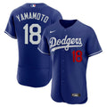 MLB Yoshinobu Yamamoto Los Angeles Blue Jersey - Blue