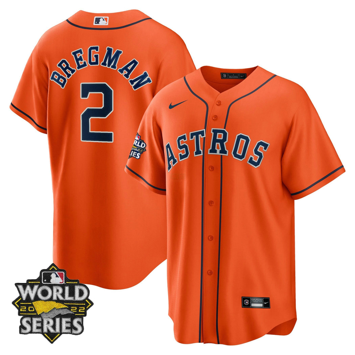 MLB Youth’s Houston Alternate 2022 World Series Player Jersey
