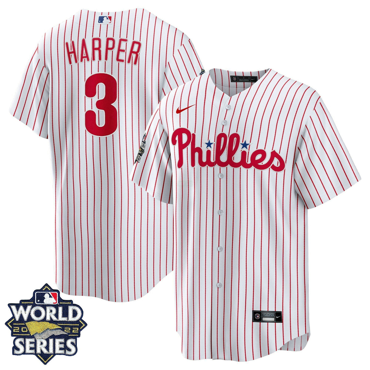 MLB Youth’s Philadelphia 2022 World Series Home Player Jersey