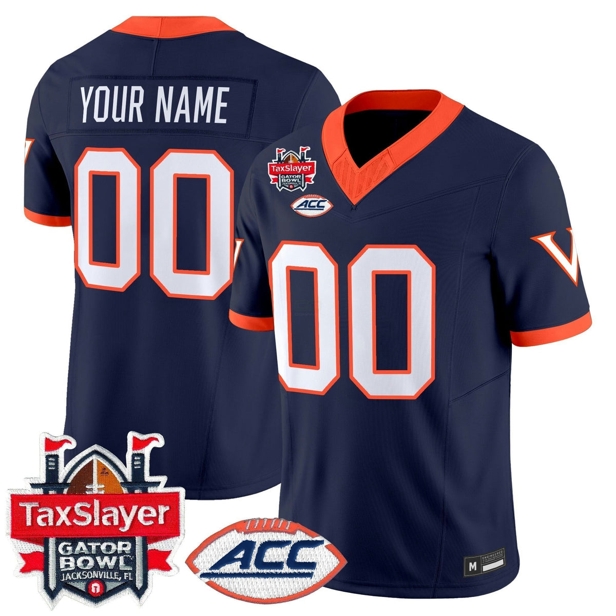NCAA 1995 Throwbacks Vapor Limited Jersey - Gator Bowl Patch - Custom