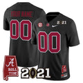 NCAA '2021 College Football Playoff National Championship' Vapor Limited Jersey - Alabama Map - Custom