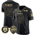 NCAA 2023 Champions & Vince Dooley Patch Gold Jersey