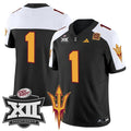 NCAA Arizona State Sun Devils 2024 Big 12 Championship Patch Vapor Limited Jersey