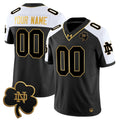 NCAA Notre Dame Fighting Irish 2024 Gold Vapor Limited Jersey - Custom