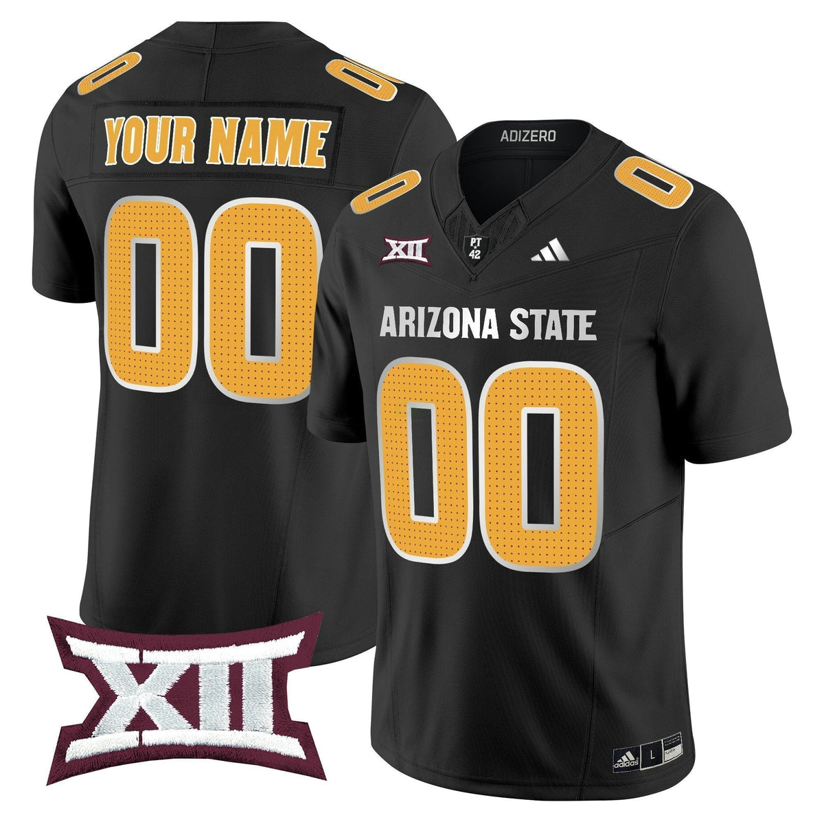 NCAA Arizona State Sun Devils 2024 Vapor Limited Jersey V2 - Custom