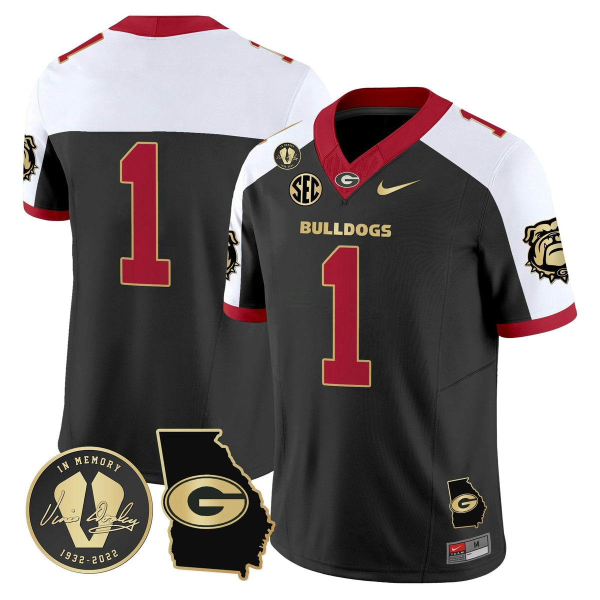 NCAA 2024 Vapor Limited Jersey V5 - Georgia Map