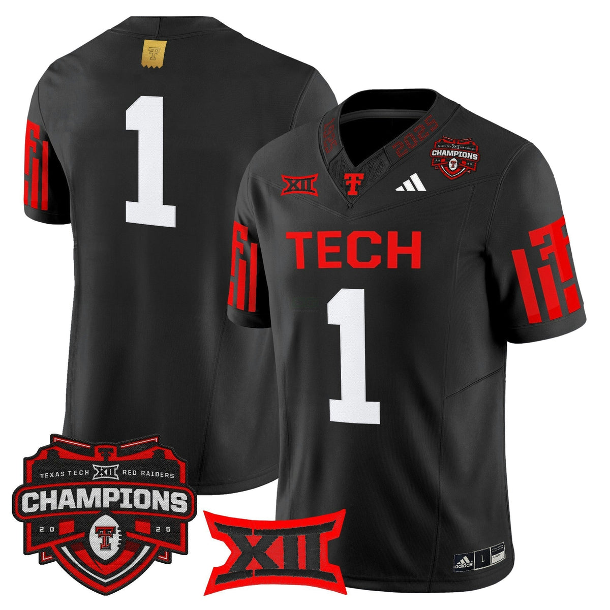 NCAA 2025 Big 12 Champions Vapor Limited Jersey