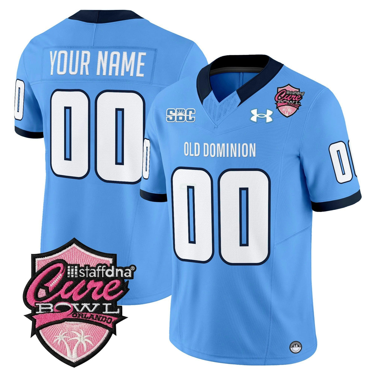 NCAA 2025 Cure Bowl Vapor Limited Jersey - Custom