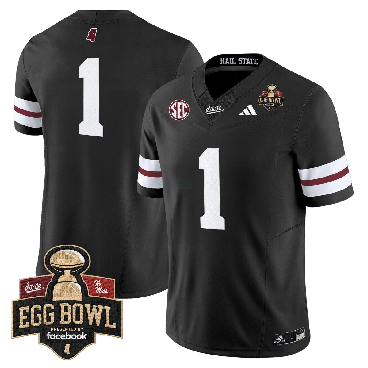 NCAA Mississippi State Bulldogs 2025 Egg Bowl Vapor Limited Jersey