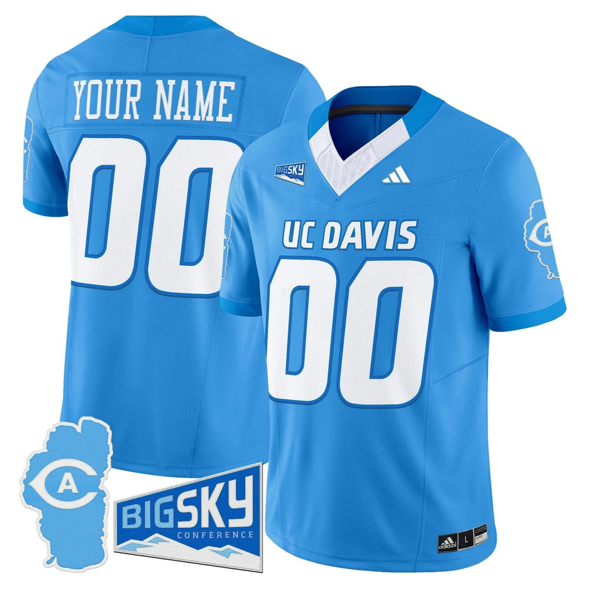 NCAA 2025 'Lake Tahoe Patch' Vapor Limited Jersey - Custom