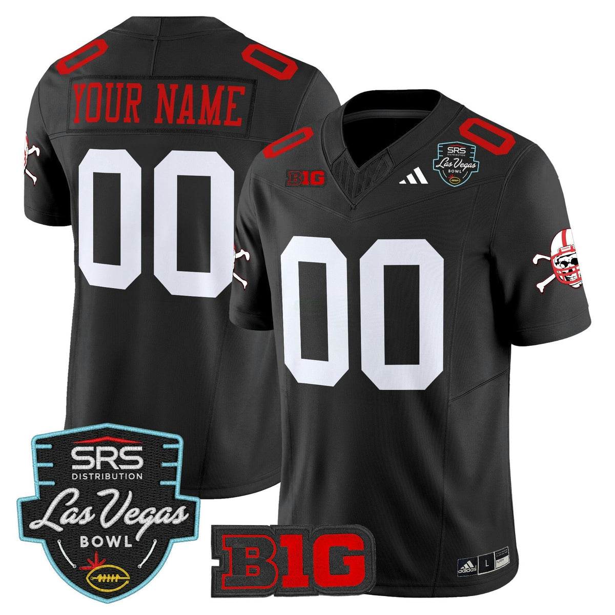 NCAA 2025 Las Vegas Bowl Vapor Limited Jersey - Custom