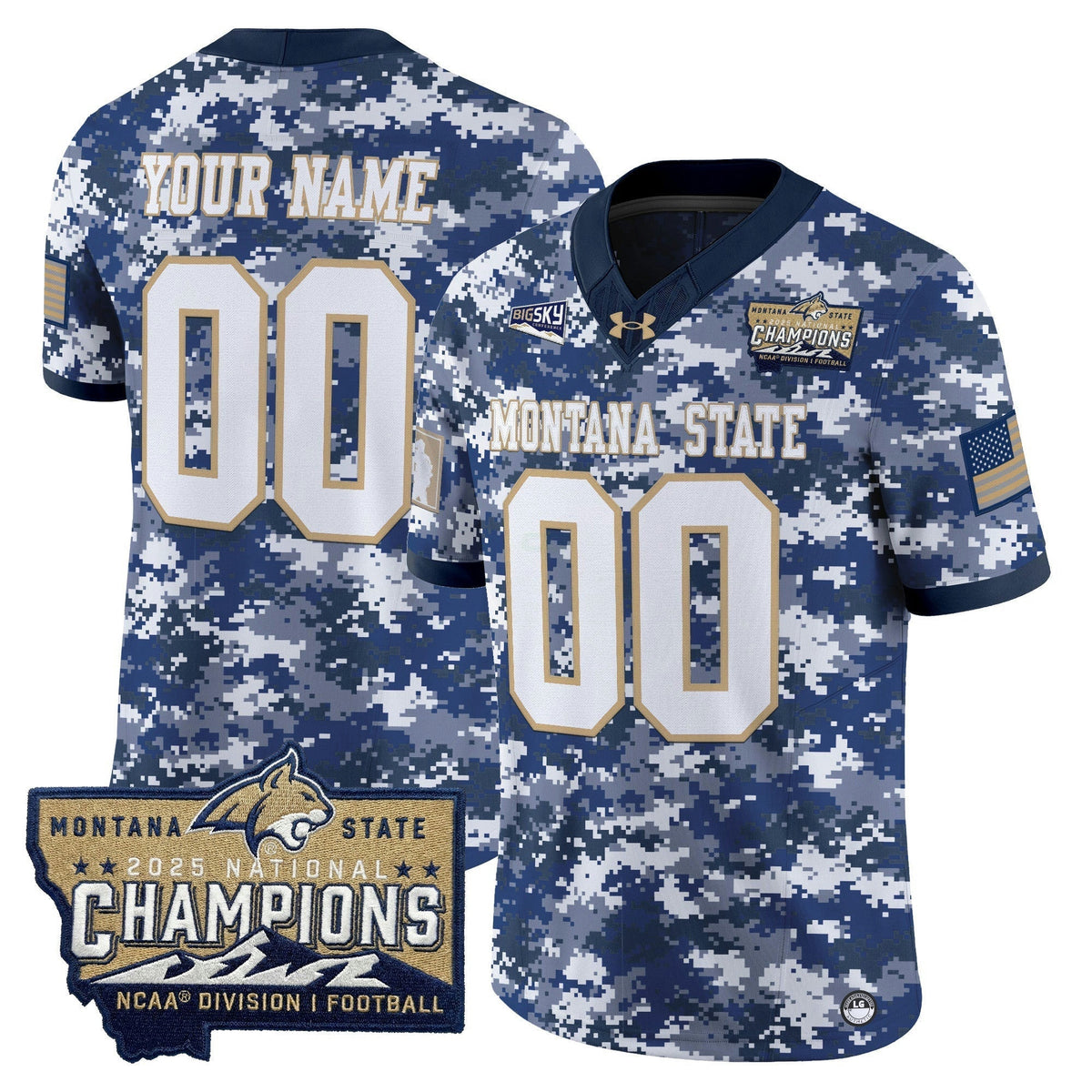 NCAA 2025 National Champions Vapor Limited Jersey - Custom