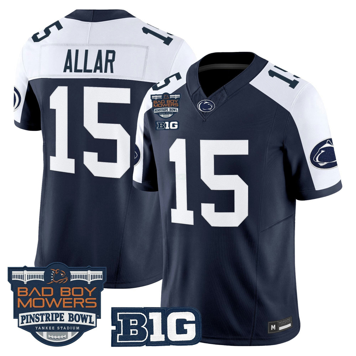 NCAA 2025 Pinstripe Bowl Vapor Limited Jersey V2