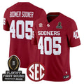 NCAA Oklahoma Sooners 2025 Playoff First Round Vapor Limited Jersey