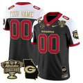 NCAA 2025 Sugar Bowl & Georgia Map Patch Vapor Limited Jersey N2 - Custom
