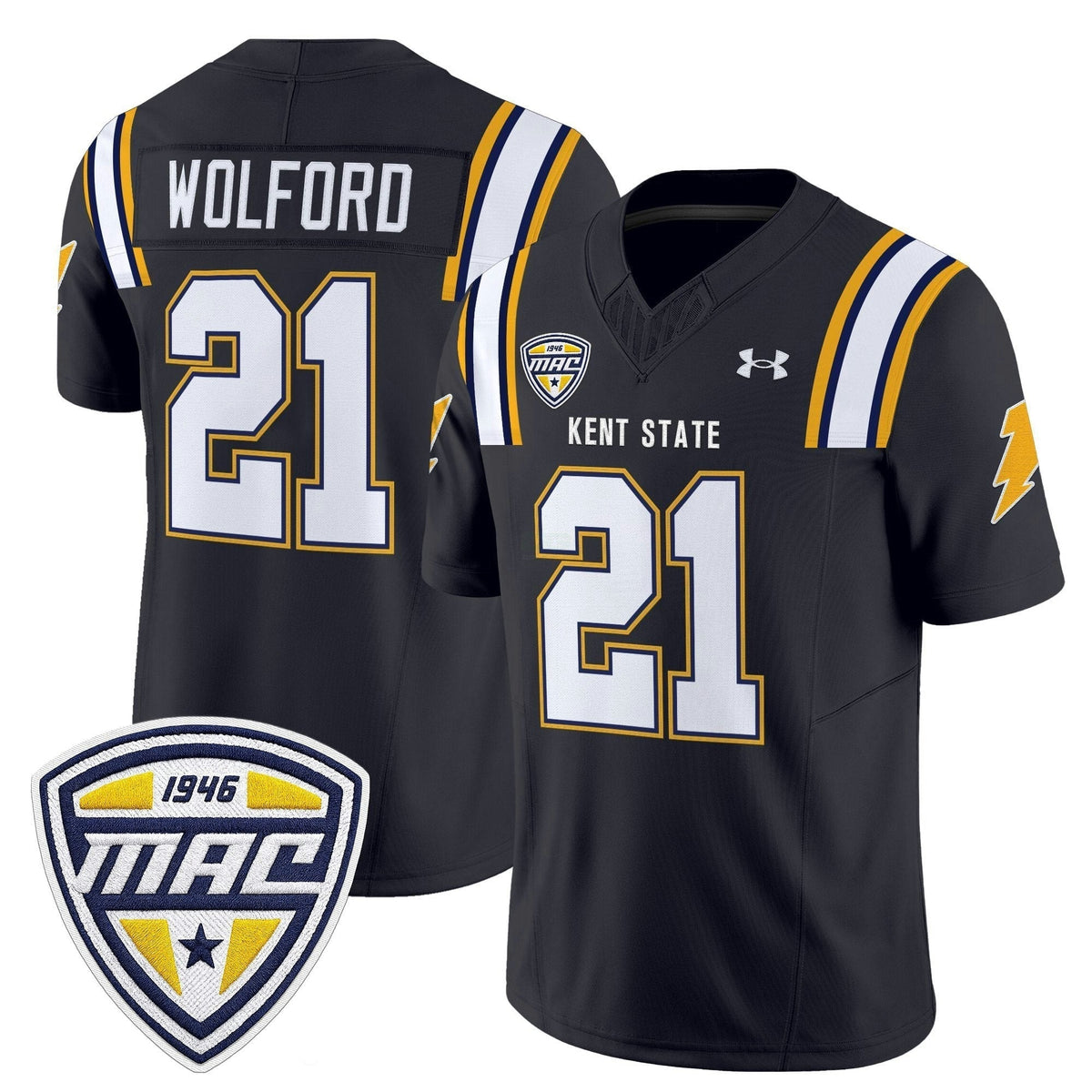NCAA Kent State Golden Flashes 2025 Vapor Limited Jersey