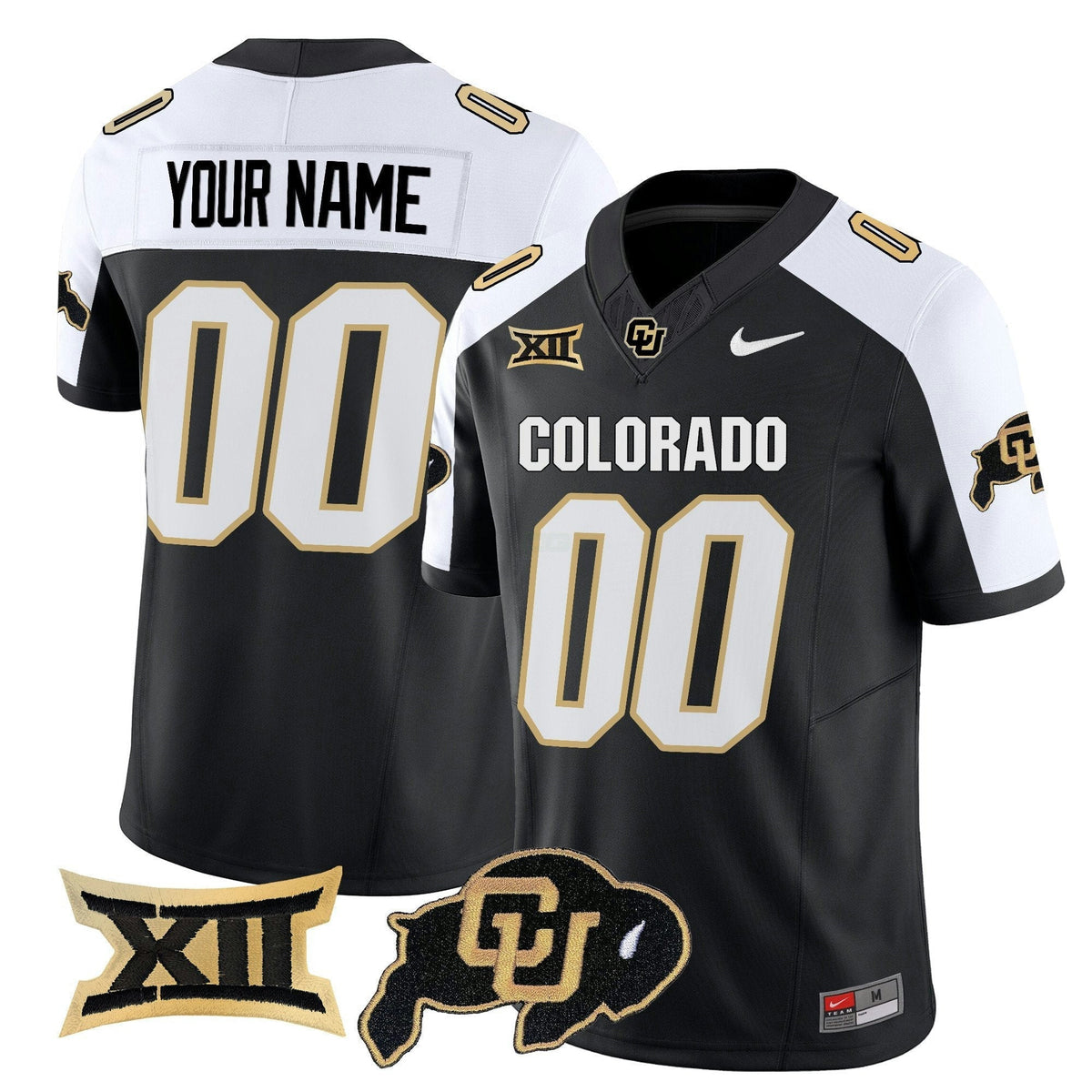NCAA Colorado Buffaloes 2025 Vapor Limited Jersey - Custom