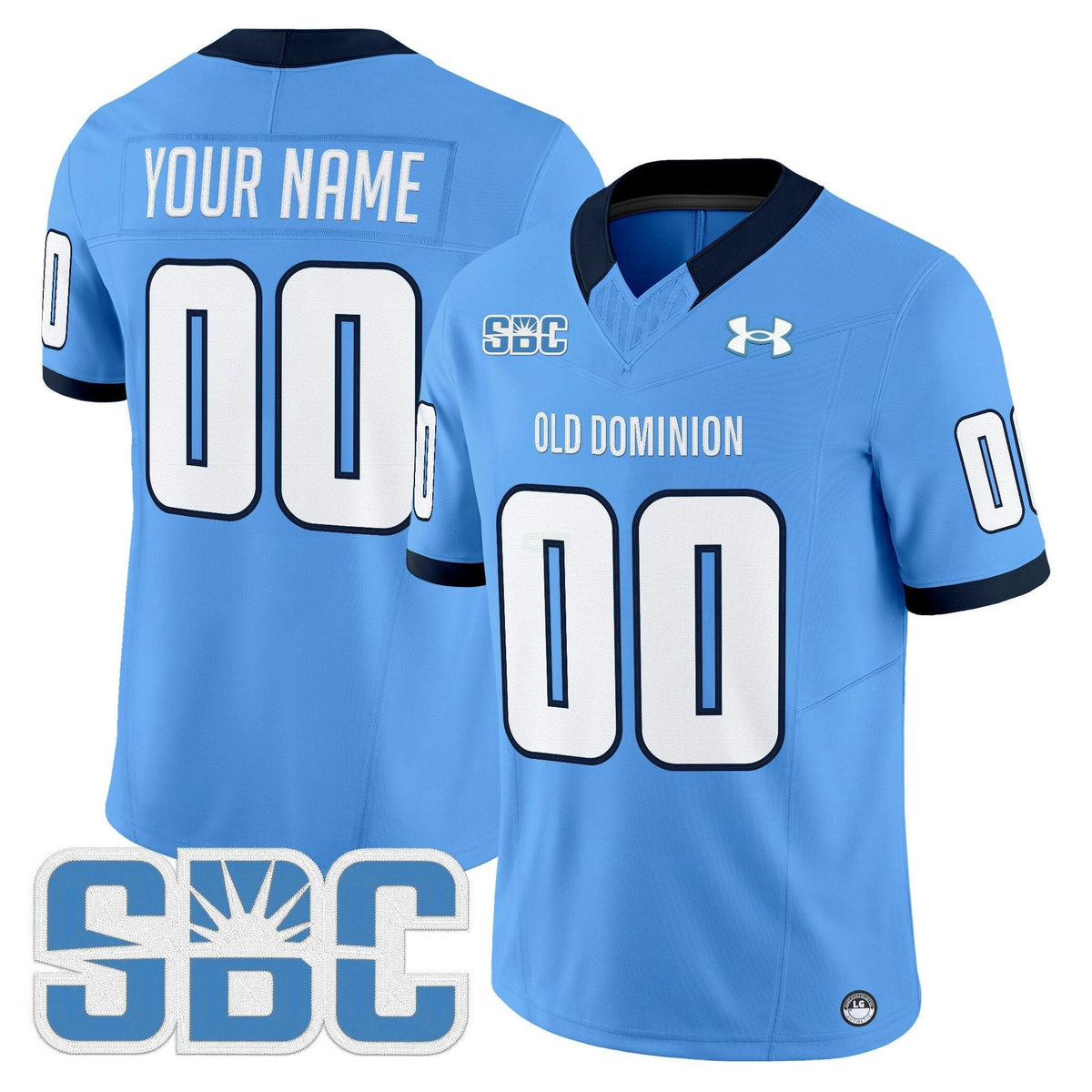 NCAA Old Dominion Monarchs 2025 Vapor Limited Jersey - Custom